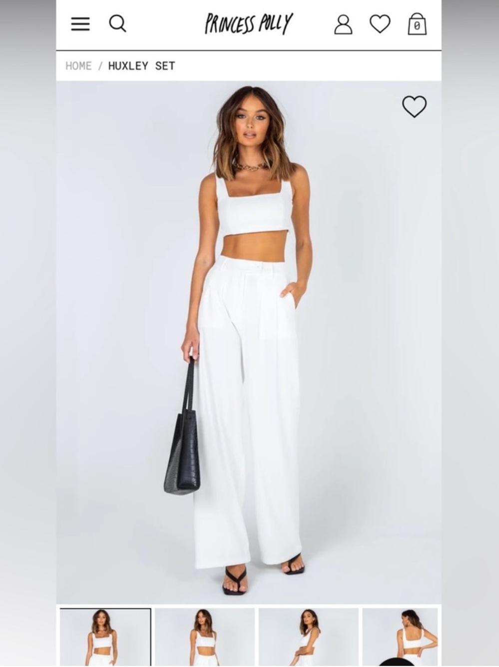 Princess Polly Huxley Crop Top